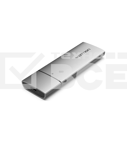 Корпус для SSD Vention USB 3.1 Gen 2-C M.2 NGFF (B-Key/B&M Key) Серый