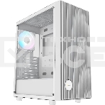 Корпус  Ocypus Gamma C70 WH ARGB  ATX / win / white / 4 ARGB fans / no PSU / Tempered Glass, фото 1
