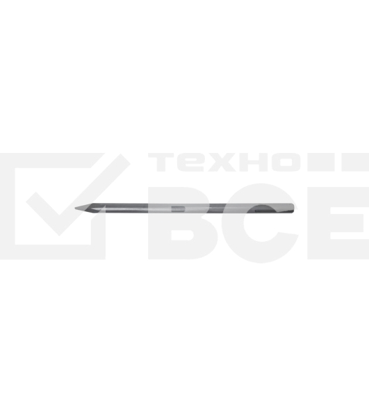 Зубило пикообразное SDS-MAX, легированная сталь 18х600 мм