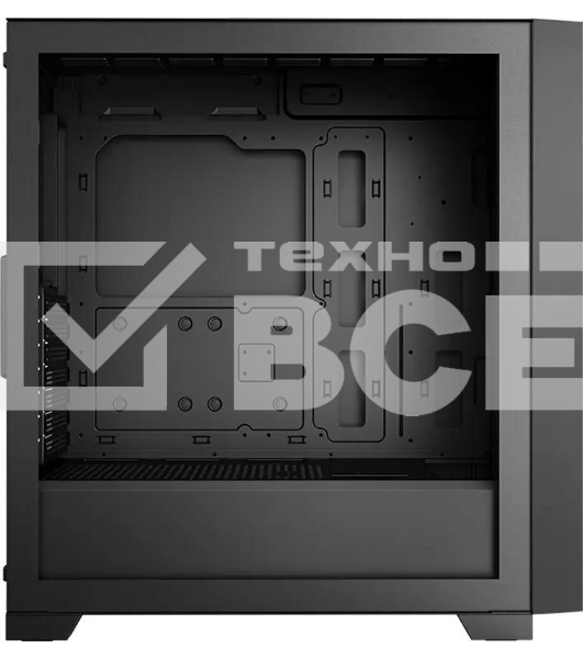 Компьютерный корпус  PCCooler C3D510 BK ARGB, Tempered Glass Full Tower, Black, TG, 0.7 SPCC, 3x120mm ARGB E-ATX, ATX, mATX, mITX 170/390/410mm 2x2.5
