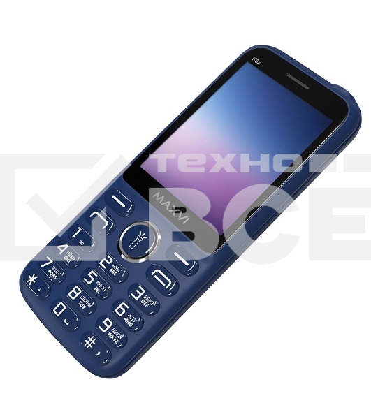 Мобильный телефон Maxvi K32 синий