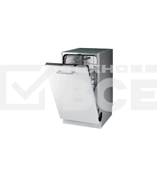 Встраиваемая посудомоечная машина Samsung DW50R4040BB, черный, 45 см, 9 компл., 46 дБ, класс A+