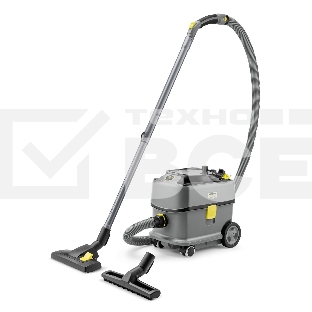 Пылесос Karcher T 10/1 Adv серый/черный, 500 Вт, уборка сухая, пылесборник мешок/контейнер, 10 л