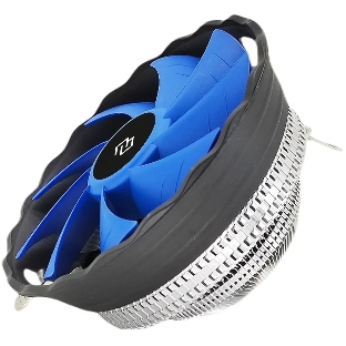 Кулер Digma D-CPC95-PWM2 синий/черный 120мм алюминий 1500rpm 29db 4-pin 95W 66мм