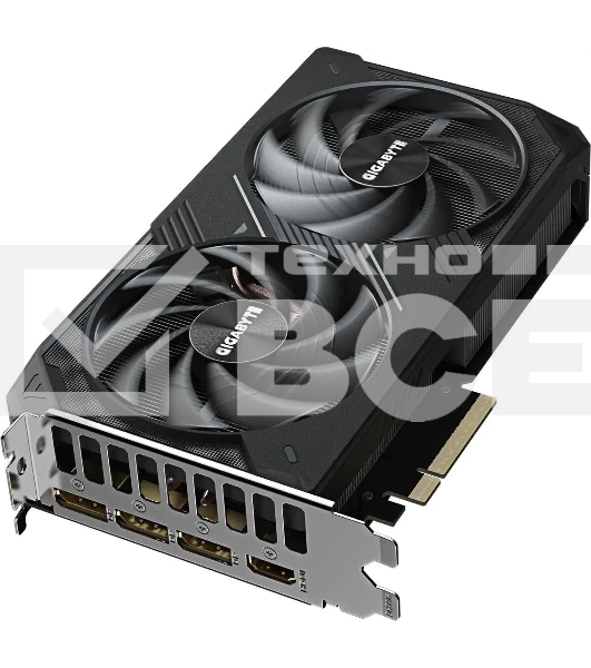 Видеокарта Gigabyte RTX5060Ti WINDFORCE OC 16GB GDDR7 128bit 3xDP HDMI 2FAN RTL
