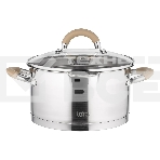 Набор посуды LARA LR02-119 БЕРЛИН 6 пр. 1.7+3.1+5.5 л, 16 см, 20 см, 24 см капсулированное индукционное дно, крышка дуршлаг, фото5