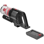 Пылесос вертикальный Kitfort КТ-5225 черный/красный, питание от аккумулятора, 83 Вт, уборка сухая, пылесборник 0.6 л, фото3