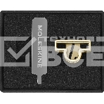 Шильд-символ Moleskine Zodiac Весы, металл, золотистый, коробка с европодвесом, PINLIBRAGOLD, фото 1