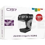 Веб-камера с матрицей 3 МП, CBR CW 855FHD Black, разрешение видео 1920х1080, USB 2.0, встроенный микрофон с шумоподавлением, фикс.фокус, крепление на мониторе, длина кабеля 1,8 м, черный, фото2