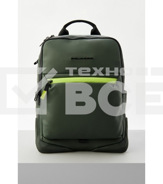 Рюкзак мужской Piquadro Corner 2.0 CA6464C2OW/VE темно-зеленый полиуретан/полиэстер