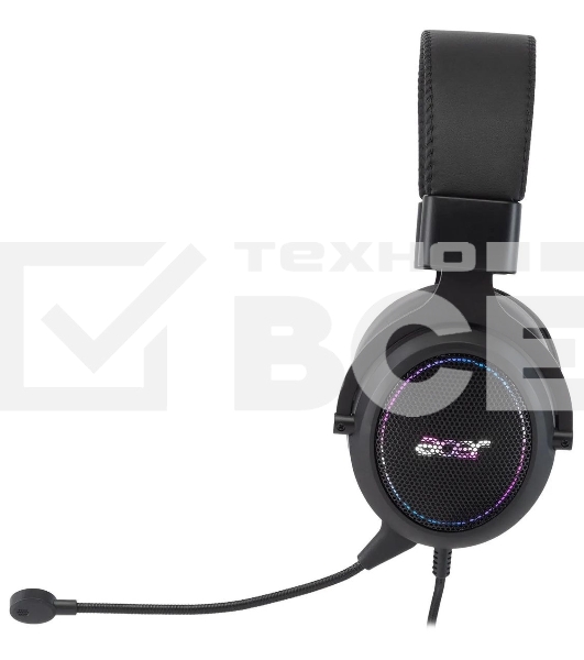Гарнитура проводная с микрофоном Acer AHW120 черный мониторные оголовье (ZL.HDSCC.01C)
