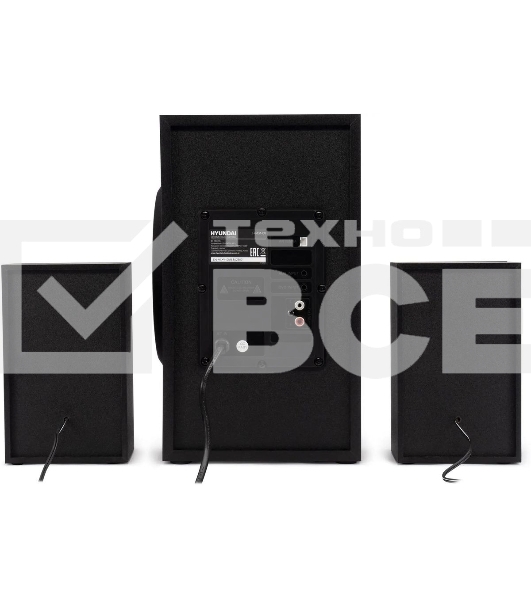 Микросистема Hyundai H-MS1403 черный 60Вт FM USB BT SD