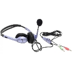 Гарнитура Genius HS-04S Two jack фиолетовый, проводная, 3.5 мм, фото3