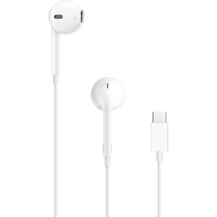 Проводные наушники Apple EarPods белый, вкладыши, (USB-C), встроенный микрофон