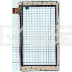 Сенсорное стекло (тачскрин) GF7033A2-PG, черное, фото2