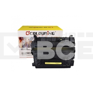Картридж лазерный Colouring CG-CF281A чёрный (10550 стр.) для принтеров HP LaserJet Enterprise M630f/M630dn/M630h/M630z