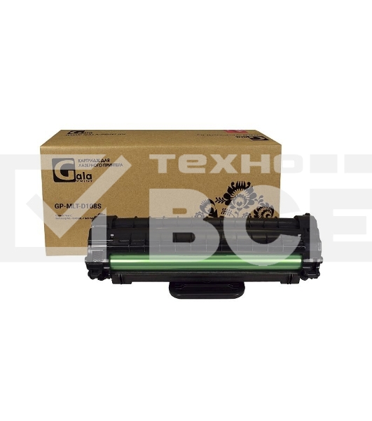 Картридж GalaPrint GP-MLT-D108S чёрный с чипом (1500 стр) для Samsung ML-1640/1641/1645/2240/2241