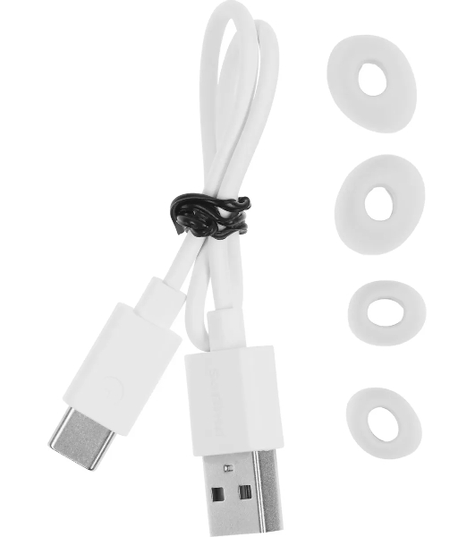 Наушники TWS Philips TAT3508WT/00 белый, внутриканальные, Bluetooth, активное шумоподавление, до 21 ч