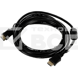 Кабель соединительный аудио-видео Premier 5-813 HDMI (m)/HDMI (m) 3м. феррит.кольца черный (5-813 3.0)