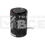 Тепловентилятор керамический Denzel DTFC-1200, черный, 600/1200 Вт, 12 м2, 3 режима, термостат, фото 1