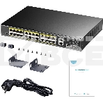 Коммутатор Cudy GS1026PS2, (L2) 26x1Гбит/с 2xКомбо(1000BASE-T/SFP), 2SFP, 24PoE, 300W, неуправляемый, фото2