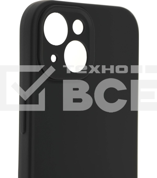 Чехол (клип-кейс) BoraSCO для Apple iPhone 15 черный (72433)