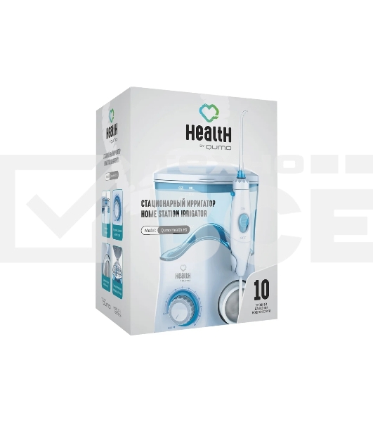 Стационарный ирригатор полости рта Qumo Health Home Station HS (QHI-5), белый 18 Вт. 100-240 В, 50/60 Гц