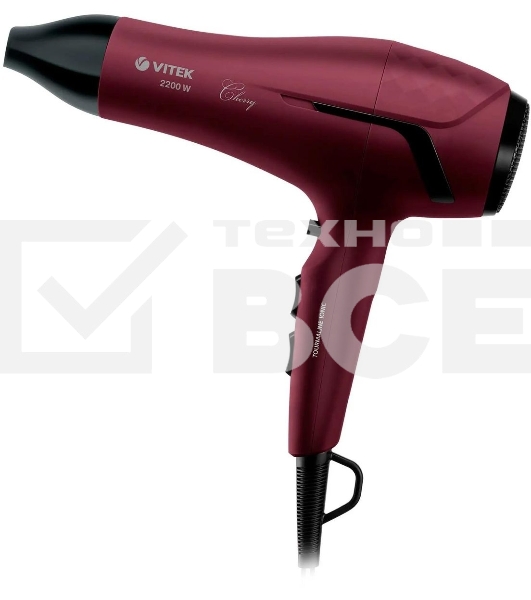 Фен Vitek VT-8218 2200Вт разноцветный