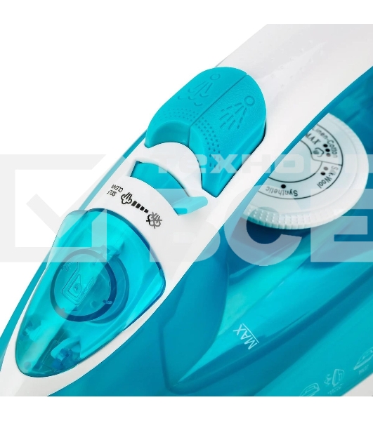 Утюг Vitek 8307-VT-01 2400Вт бирюзовый/белый