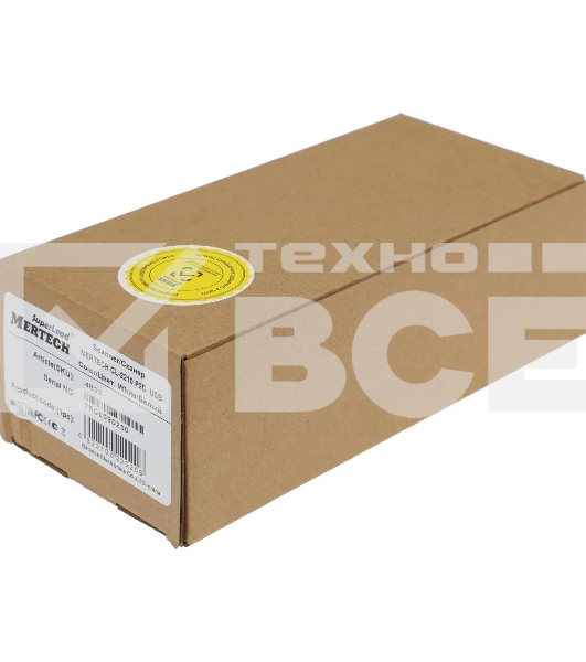 Сканер штрих-кода ручной Mertech CL-2210 BLE Dongle (4833) 1D/2D имидж, беспроводной, 100 скан/сек, USB-HID; USB-COM - эмуляция; RS-232 - эмуляция; Bluetooth - BLE 5.0, белый