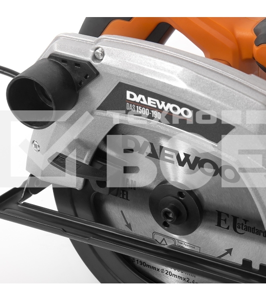 Пила циркулярная DAEWOO DAS 1500-190 1500Вт 4800об/мин
