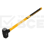 Кувалда Denzel 3000 г, кованая, фибергласовая рукоятка c TPR покрытием, 880 мм, фото 1