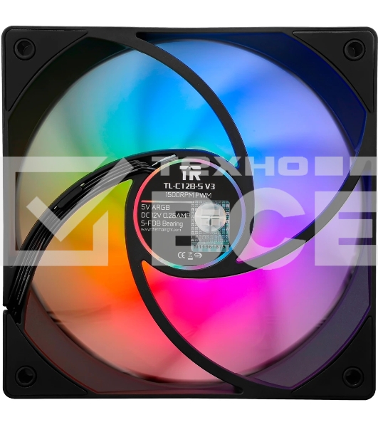 Комплект вентиляторов для корпуса Thermalright Fan TL-C12B-S V3 X3 ARGb 120мм/ 3 pack/ PWM/ S-FDB Bearing