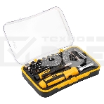 Набор прецизионных отвертокDeli DL3565 65 предметов Материал бит Cr-v. Пластиковый кейс., фото5