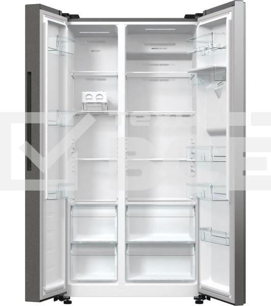 Холодильник Gorenje NRR9185EAXLWD двухкамерный серебристый мат. инвертер