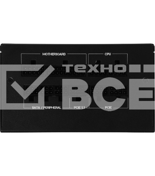 Блок питания Aerocool/Formula KCAS PLUS 1200GM V2, 1200Вт, 80 PLUS Gold, модульный, 140мм, черный