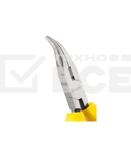 Длинногубцы Matrix изогнутые insulated 200 мм, двухкомпонентные рукоятки