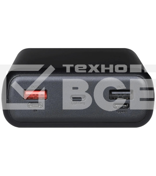 Портативный аккумулятор TFN Solid PB-283 30000mAh QC/PD 20W 3A 3xUSB-A/USB-C черный (TFN-PB-283-BK)