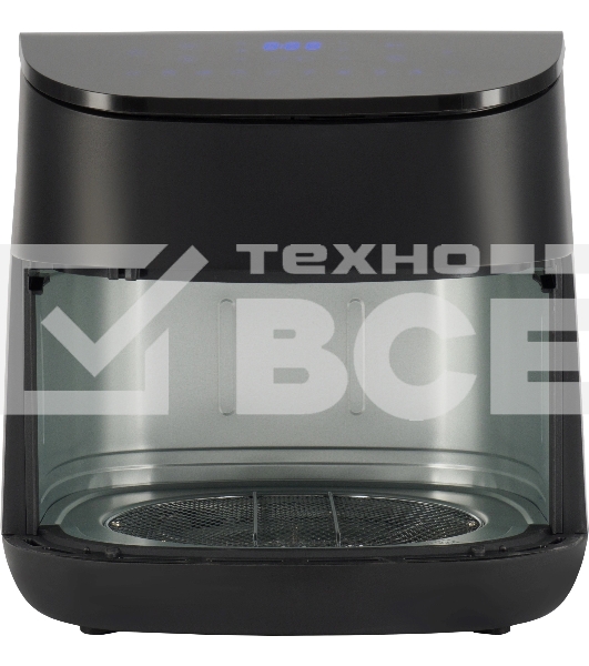 Аэрогриль Hyundai HYF-5457 черный, 3000 Вт, 8 л, сенсор, 11 программ