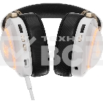 Гарнитура ASUS ROG Delta II KJP белый, беспроводная + проводная, Bluetooth, подсветка, совместимость с PS5, Xbox, фото3