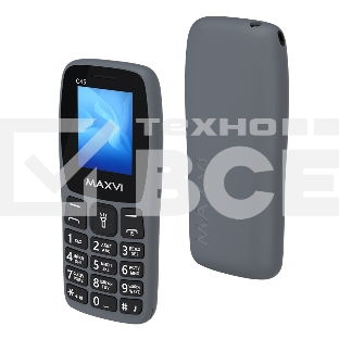 Мобильный телефон Maxvi C45 grey