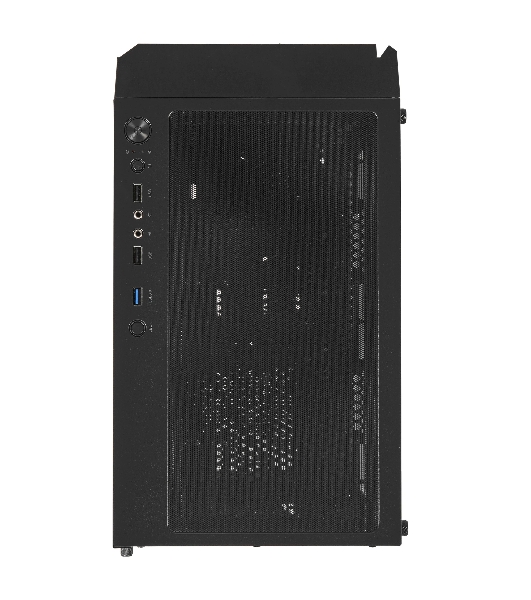 Компьютерный корпус Accord 3312 черный без БП ATX 2xUSB2.0 1xUSB3.0 audio bott PSU