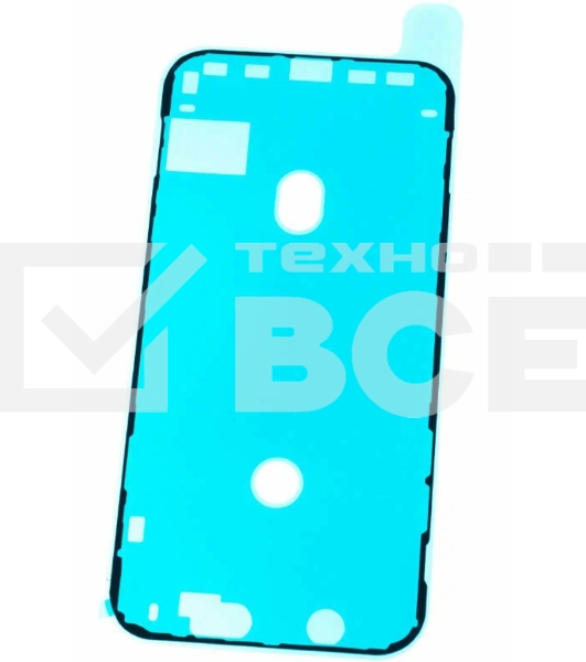 Водозащитная прокладка (проклейка) для iPhone 11, черная