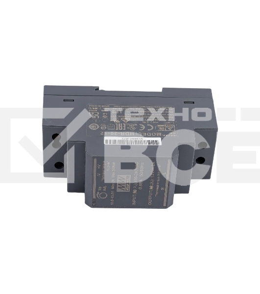 Блок питания MeanWell HDR-30-12 12В, 2А, 24Вт