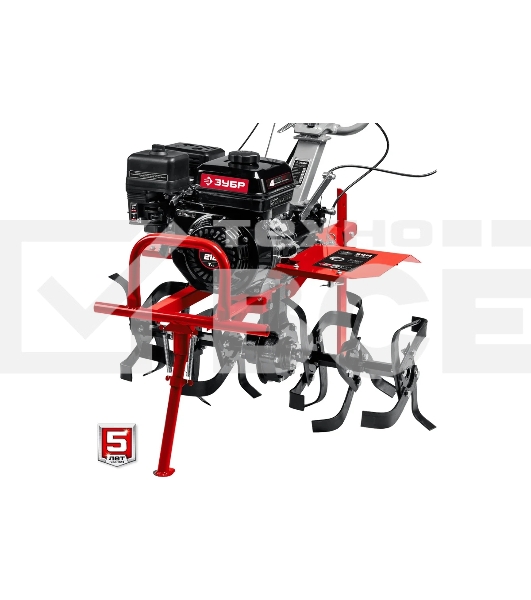 Мотоблок ЗУБР МТШ-500 бензиновый с ВОМ, 212 см3