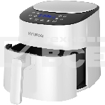 Аэрогриль Hyundai HYF-4055, 1500Вт, белый/черный, фото5