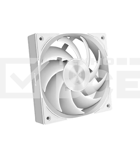 Кулер для ПК PCCooler F5R120 WH 3IN1 белый (120x120x25mm, 4-pin PWM, 46CFM, 26.88dBA, 1800RPM, 3pcs)