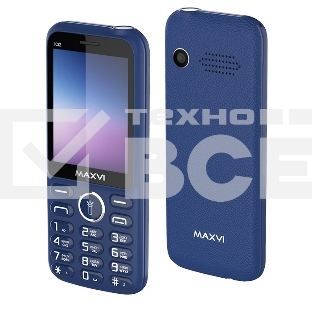 Мобильный телефон Maxvi K32 синий