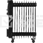 Масляный обогреватель Centek CT-6202 (11 секций) черный, 2500 Вт, 25 м2, термостат, фото2
