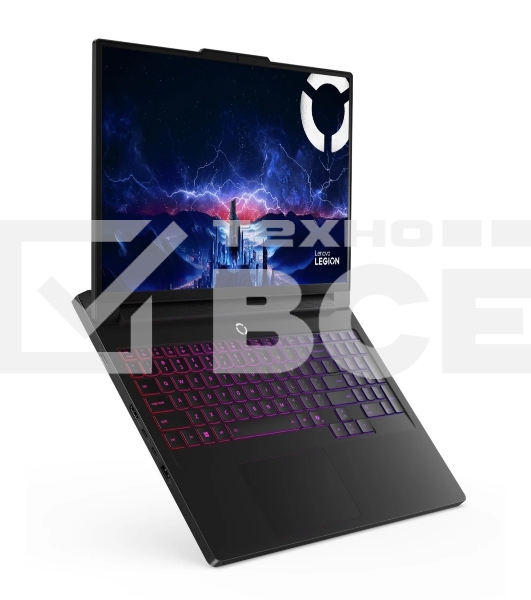 Ноутбук Lenovo Legion Pro 7 16IAX10H/16' WQXGA 2560x1600/Intel Core Ultra 9 275HX/64 Gb/1 Tb SSD/nVidia GeForce RTX 5090 24Gb/No OS/черный/2.57 кг